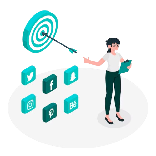 digital marketing illustration